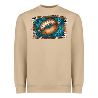 Mushroom Football Lips Heavyweight Sweatshirt - Jasminsmagicworld