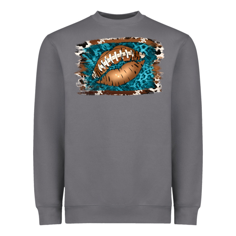 Football Lips Heavyweight Sweatshirt by Jasminsmagicworld | Teevron