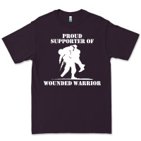 Plum wounded warrior Premium Tee - FloraArt