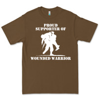 Cacao wounded warrior Premium Tee - FloraArt