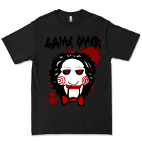 Black Billy Puppet Saw Jigsaw Inspired Premium Tee - FloraArt