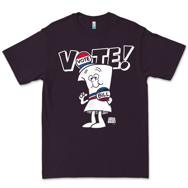 Schoolhouse Rock Vote With Bill With White Type T Shirt Premium Tee by FloraArt | Teevron