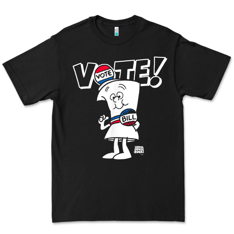 Schoolhouse Rock Vote With Bill With White Type T Shirt Premium Tee by FloraArt | Teevron