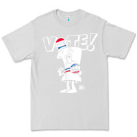 Dove Grey schoolhouse rock vote with bill with white type t shirt Premium Tee - FloraArt