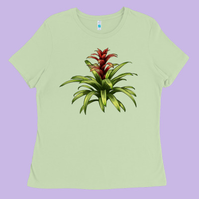 Bromeliads Ladies Tee Designed By Lillyallendesigns