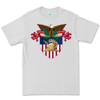 Dove Grey United States, Military Academy Premium Tee - FloraArt