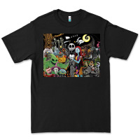 Black nightmare before christmas Premium Tee - FloraArt