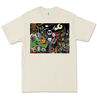 Bone nightmare before christmas Premium Tee - FloraArt