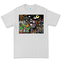 Dove Grey nightmare before christmas Premium Tee - FloraArt
