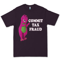 Plum commit tax fraud essential Premium Tee - FloraArt