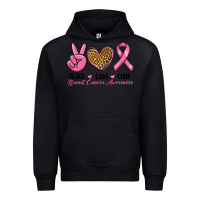 Black peace love cure Urban Hoodie - RanaPortraitStore