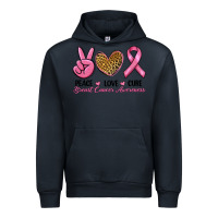 Navy peace love cure Urban Hoodie - RanaPortraitStore
