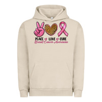 Pigment French Oak peace love cure Urban Hoodie - RanaPortraitStore