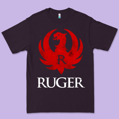 Vintage Ruger Premium Tee Designed By Floraart