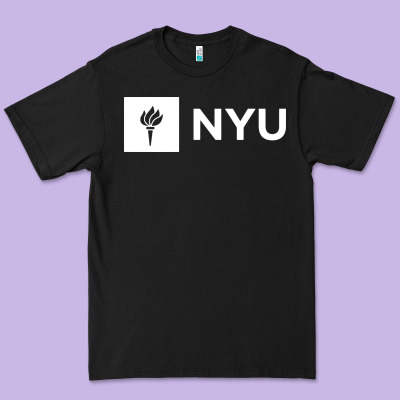 Nyu New York University Premium Tee Designed By Floraart