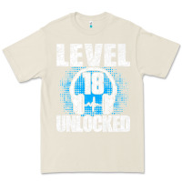 Bone Level 18 Unlocked Birthday 18 Years Gamer Premium T Shirt Premium Tee - FloraArt