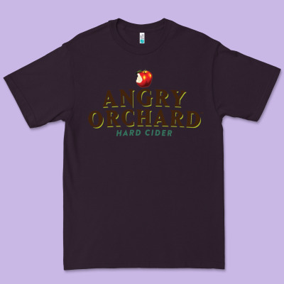Official Merchandise Of Angry Orchard Hard Cider .png Premium Tee Designed By Floraart