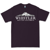 Plum whistler british columbia shirt long sleeve, mountain tee Premium Tee - FloraArt