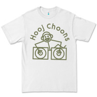 White Hooj Choons (Olive Green) Premium Tee - FloraArt