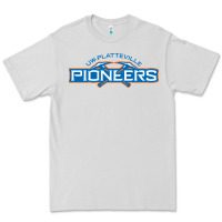 Dove Grey wisconsin platteville pioneers Premium Tee - FloraArt