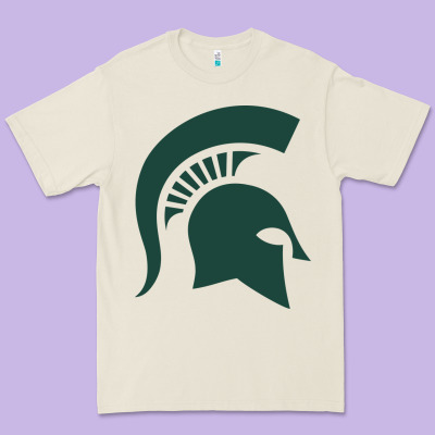 The Michigan State Spartans Premium Tee Designed By Floraart