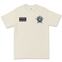 Bone CHICAGO P.D - DETECTIVE JAY HALSTEAD - INTELLIGENCE BADGE VEST Premium Tee - FloraArt