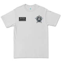 Dove Grey CHICAGO P.D - DETECTIVE JAY HALSTEAD - INTELLIGENCE BADGE VEST Premium Tee - FloraArt