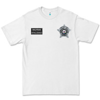 White CHICAGO P.D - DETECTIVE JAY HALSTEAD - INTELLIGENCE BADGE VEST Premium Tee - FloraArt