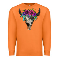 Carrot cowhide bull skull Premium Sweatshirt - Jasminsmagicworld
