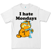White i hate monday Premium Tee - FloraArt