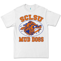 White Sclsu Muddogs Premium Tee - FloraArt