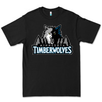 Black timberwolves Premium Tee - FloraArt