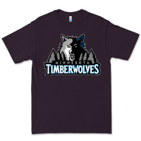 Plum timberwolves Premium Tee - FloraArt
