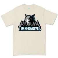 Bone timberwolves Premium Tee - FloraArt
