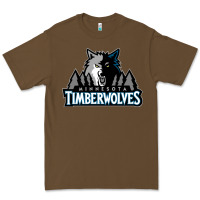 Cacao timberwolves Premium Tee - FloraArt