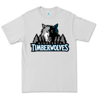 Dove Grey timberwolves Premium Tee - FloraArt