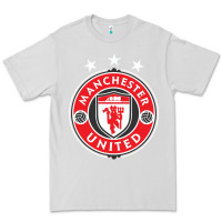 Dove Grey United manchester Premium Tee - FloraArt