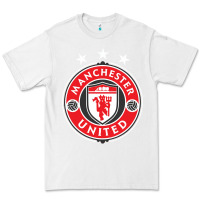White United manchester Premium Tee - FloraArt