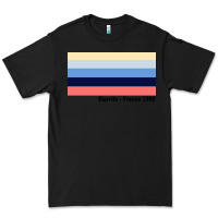 Black biarritz france 1990 Premium Tee - FloraArt
