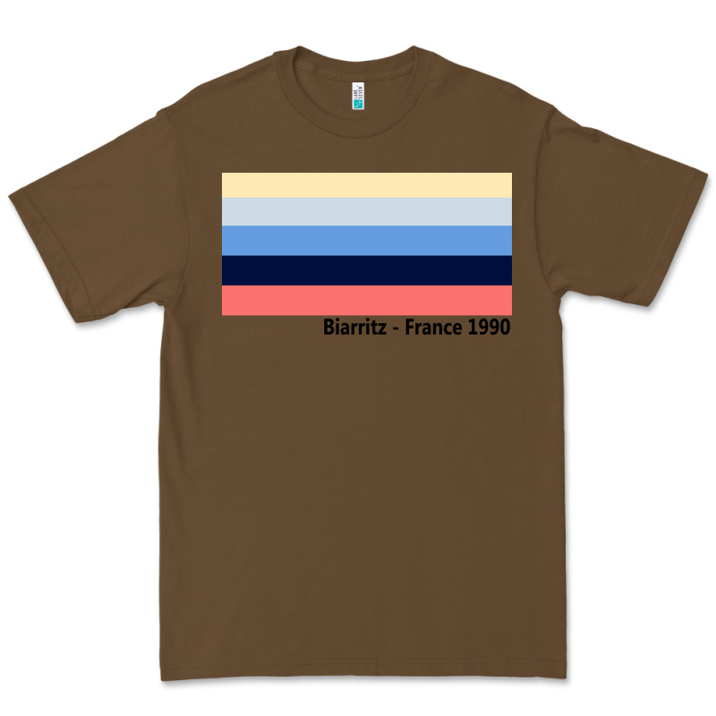 Biarritz France 1990 Premium Tee by FloraArt | Teevron