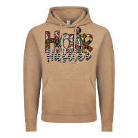 Vintage Coffee hair hustler Vintage Hoodie - SublimationCraftShop