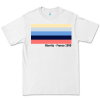 White biarritz france 1990 Premium Tee - FloraArt
