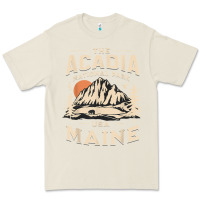 Bone acadia national park maine nature hike outdoors vintage t shirt Premium Tee - ArtMosaic