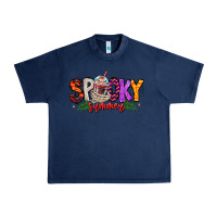 Navy spooky summer vibes Urban Heavy Tee - CowhideDigitalArt