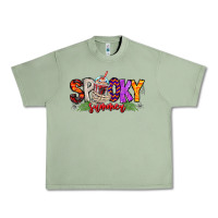 Oil Green spooky summer vibes Urban Heavy Tee - CowhideDigitalArt