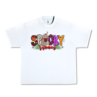 White spooky summer vibes Urban Heavy Tee - CowhideDigitalArt