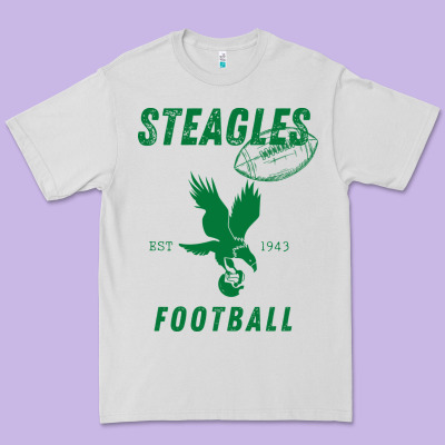 Steagles Football Est 1943 Phil Phit Combine Team Pullover Hoodie Premium Tee Designed By Artmosaic