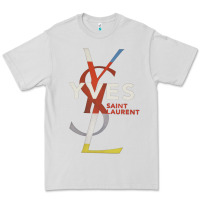 Dove Grey yvessaintlaurent Premium Tee - ArtMosaic