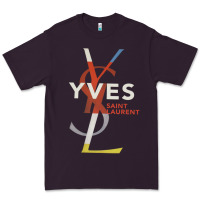 Plum yvessaintlaurent Premium Tee - ArtMosaic