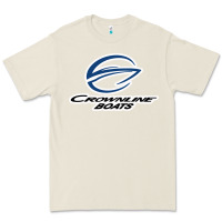Bone Crownline Boats Premium Tee - ArtMosaic